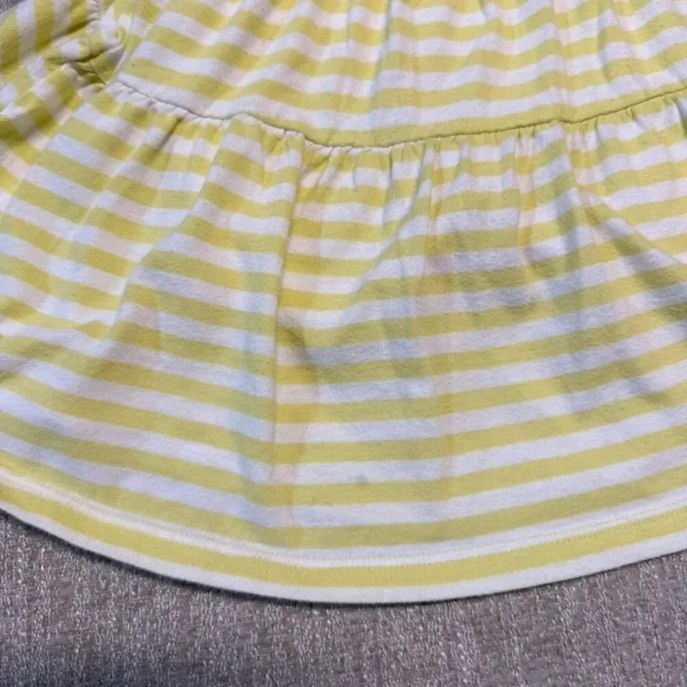 Old Navy 3T Girls Skorts Yellow Green